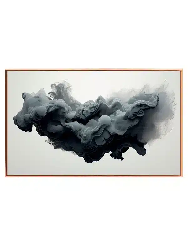 Veiled Smoke Contours Plakat