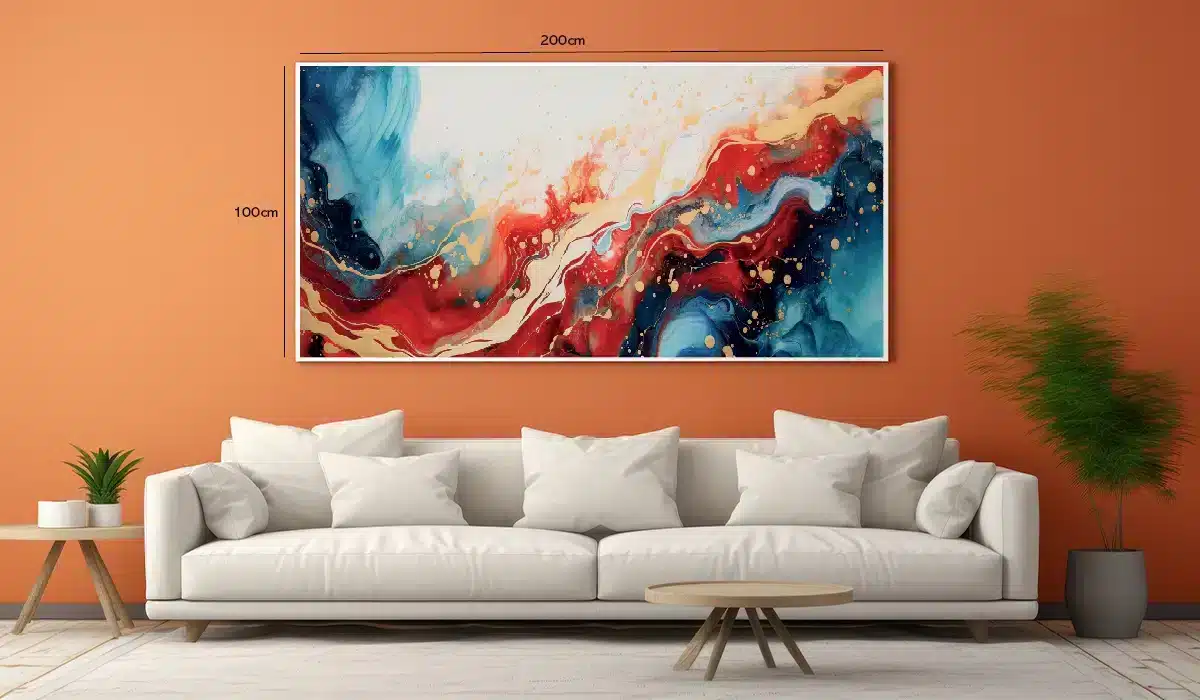 Crimson Vein Flow Plakat