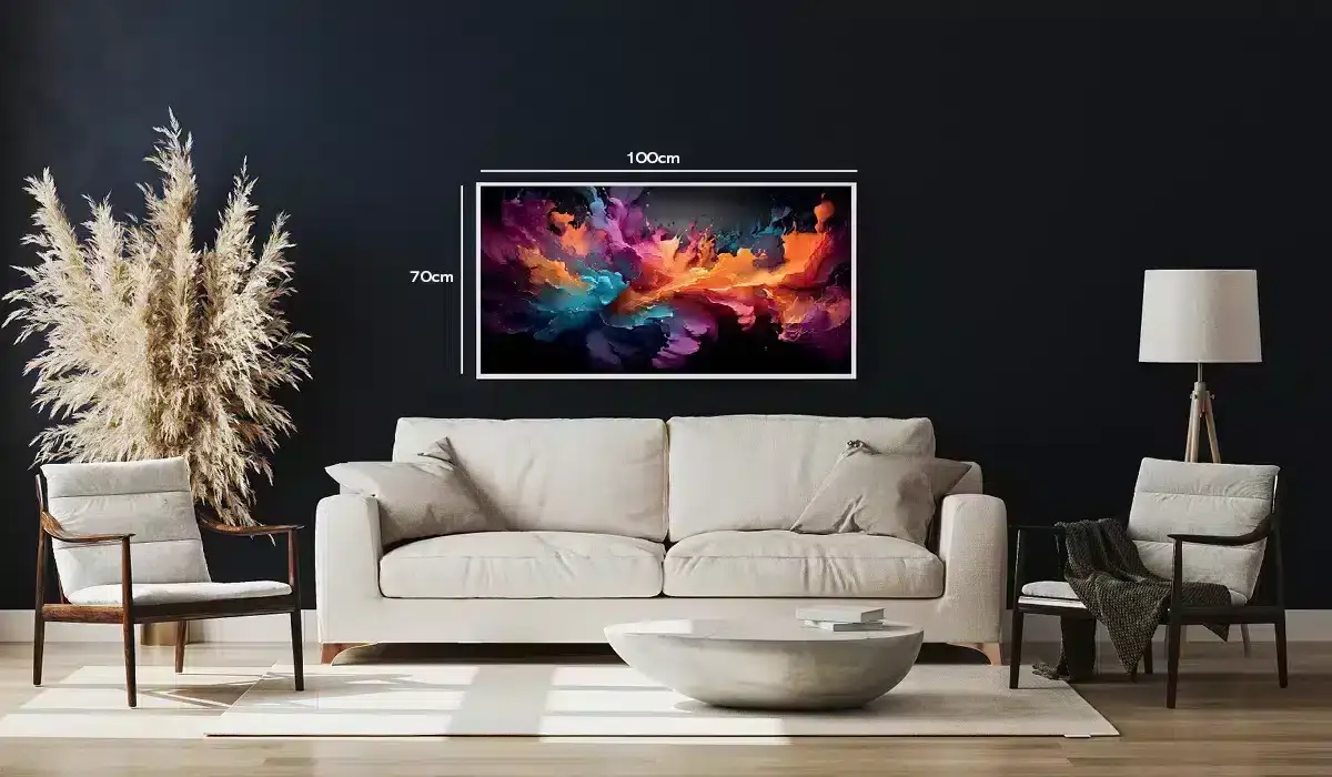 Chromatic Flow Burst Plakat