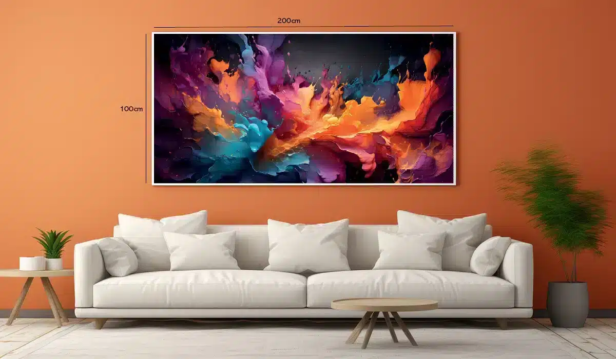 Chromatic Flow Burst Plakat