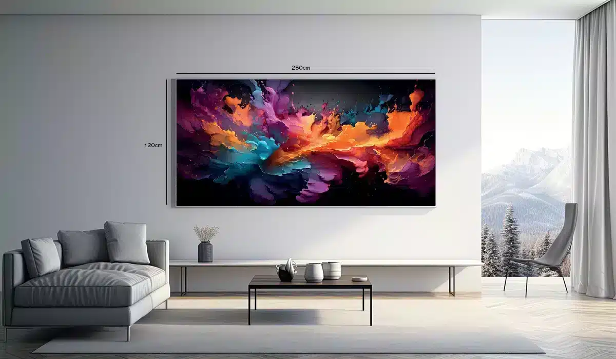 Chromatic Flow Burst Plakat