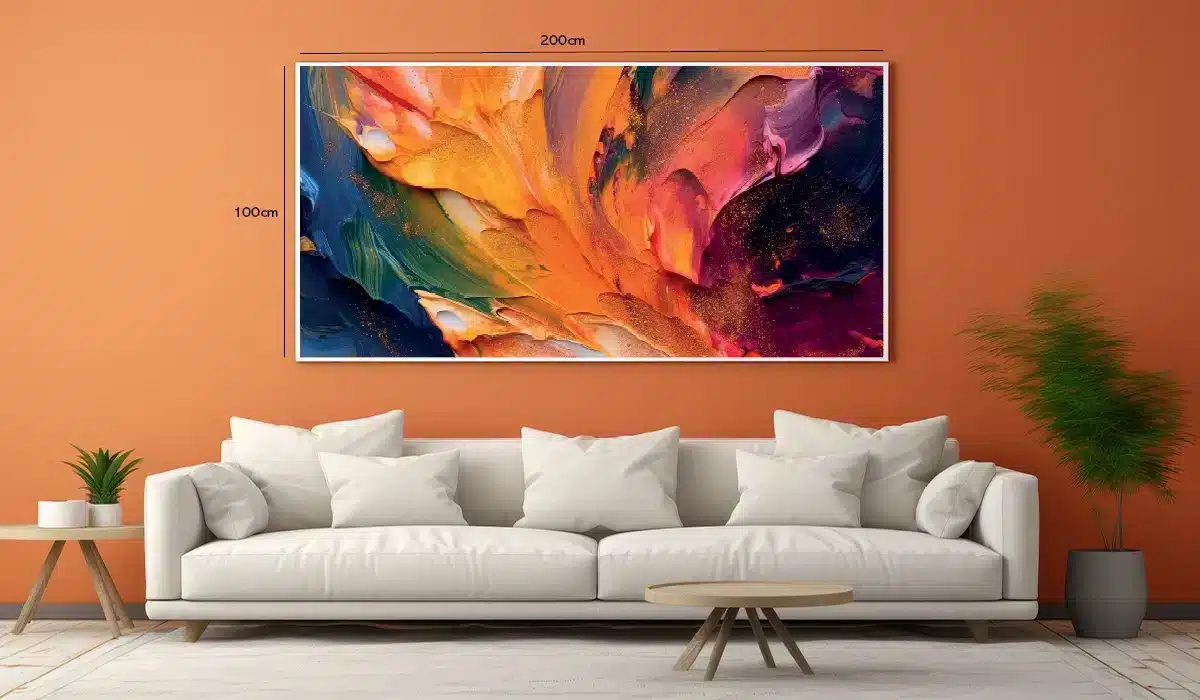 Molten Flame Veins Plakat