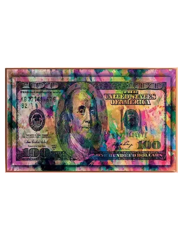 Vivid Currency Splash Plakat