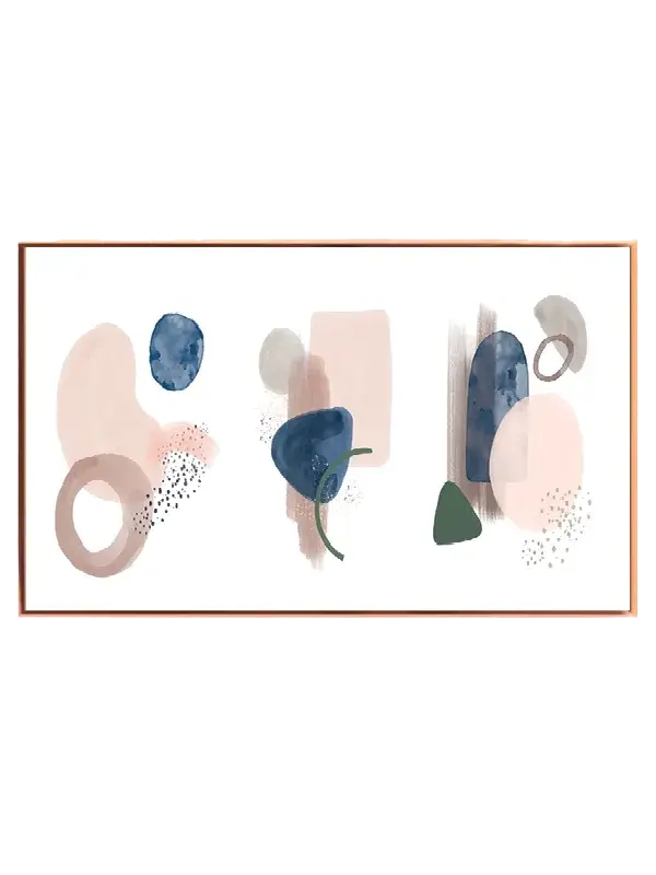 Muted Organic Shapes Plakat