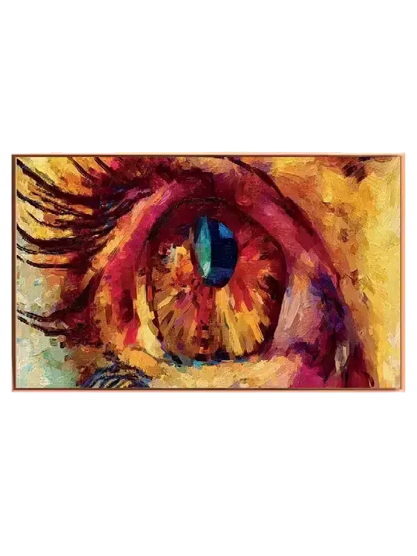 Vibrant Iris Expression Plakat