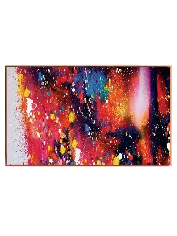 Crimson Colorburst Plakat