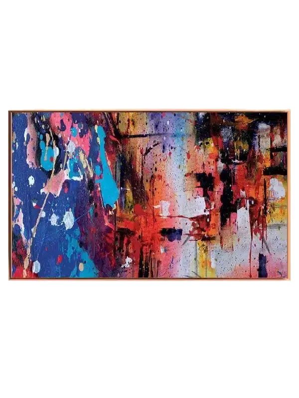 Color Veil Splatter Plakat
