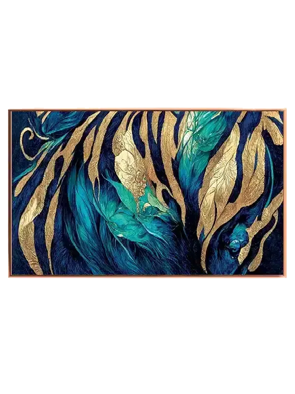 Golden Vein Flow Plakat