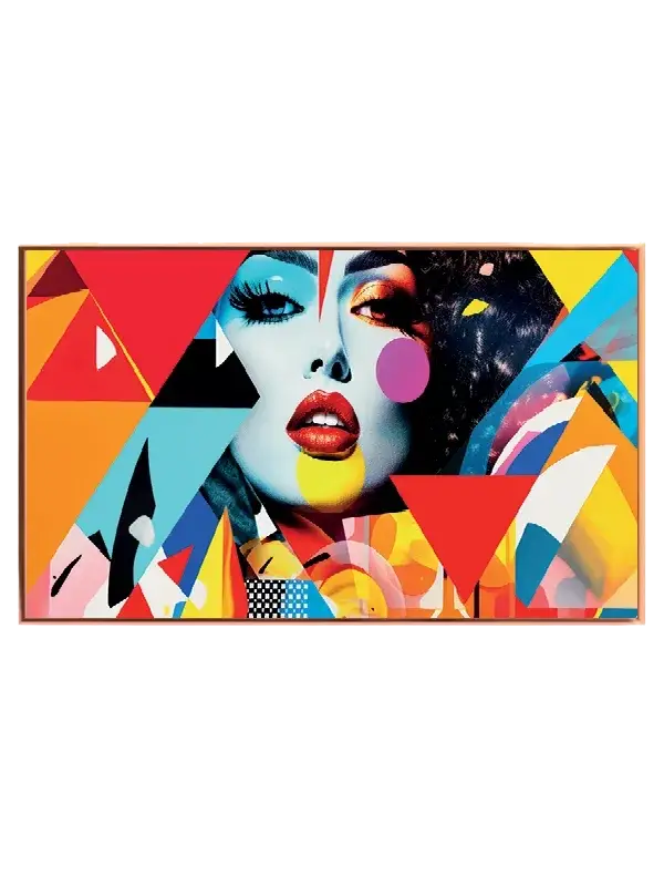 Vivid Fragmented Muse Plakat