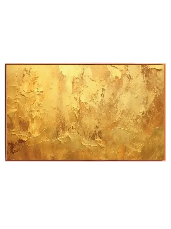 Golden Texture Veins Plakat