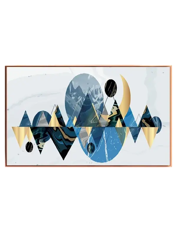 Marbled Mountain Layers Plakat