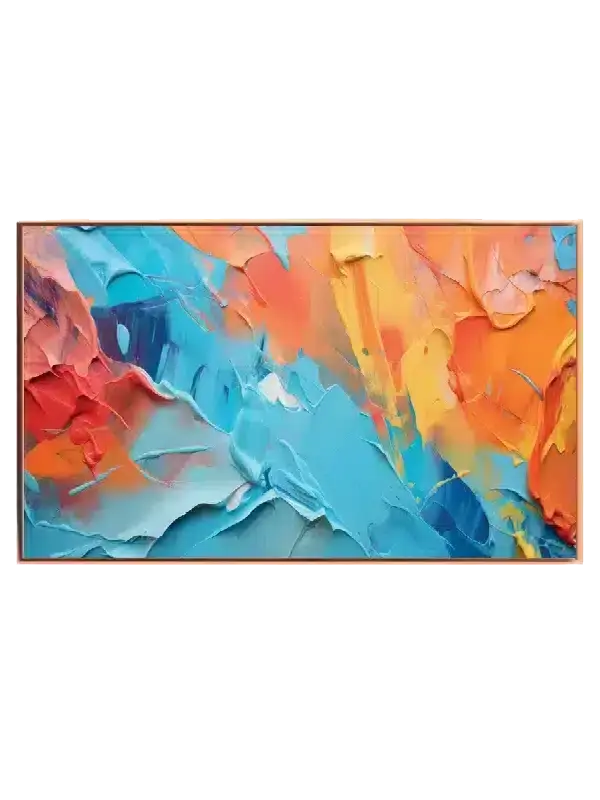 Vivid Texture Waves Plakat