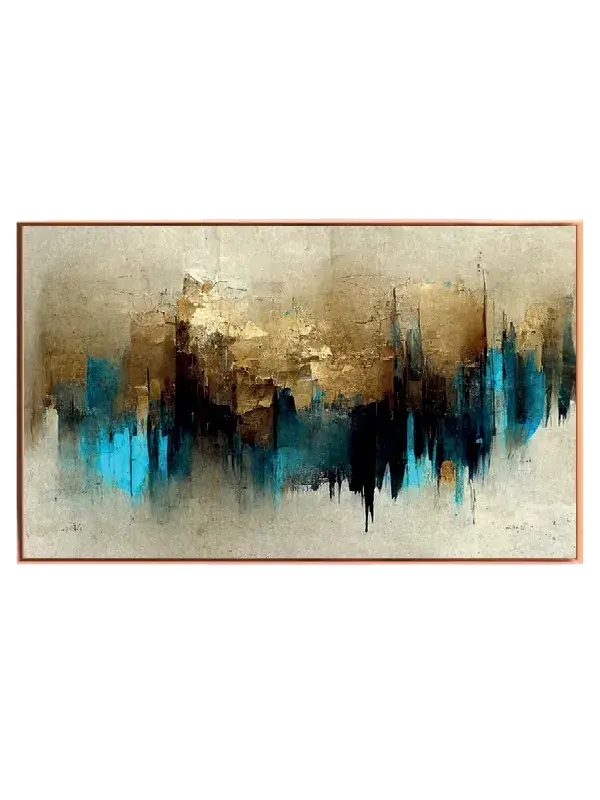 Urban Twilight Abstract Plakat