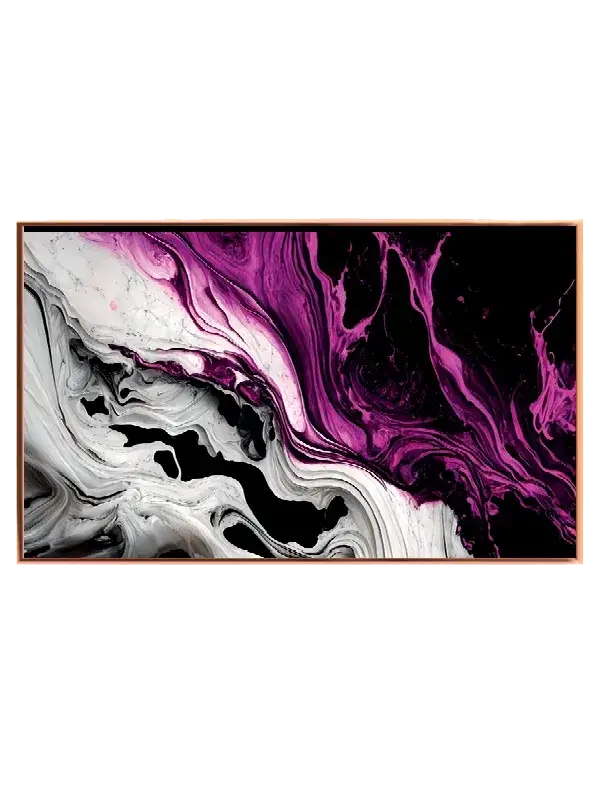 Crimson Veins Flow Plakat