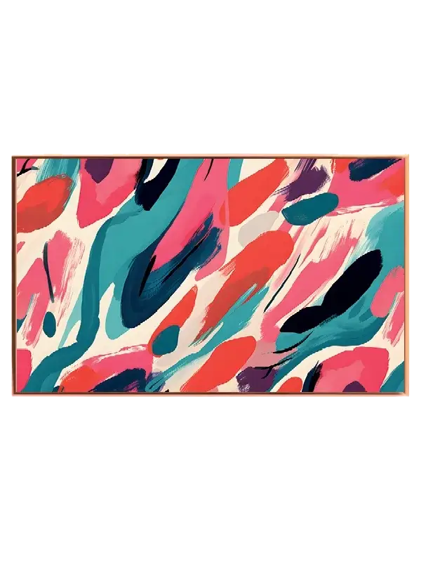 Vivid Flow Strokes Plakat