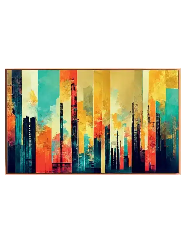 Urban Prism Layers Plakat