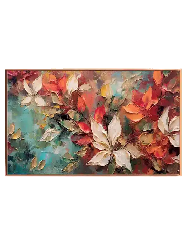 Autumn Bloom Veins Plakat