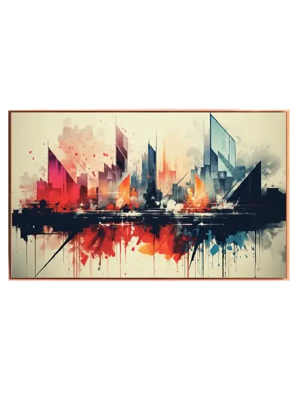 Chromatic Urban Veins Plakat
