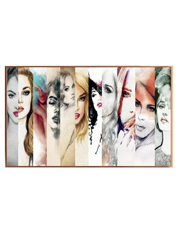 Ethereal Faces Ensemble Plakat