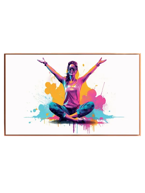 Color Splash Pose Plakat