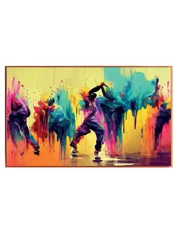 Vibrant Motion Dance Plakat