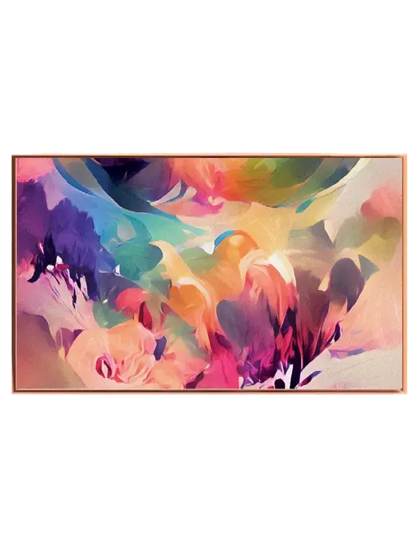 Vivid Floral Veins Plakat
