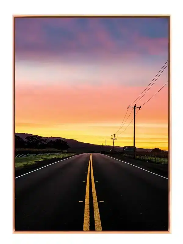 Vej mod Solnedgang Plakat