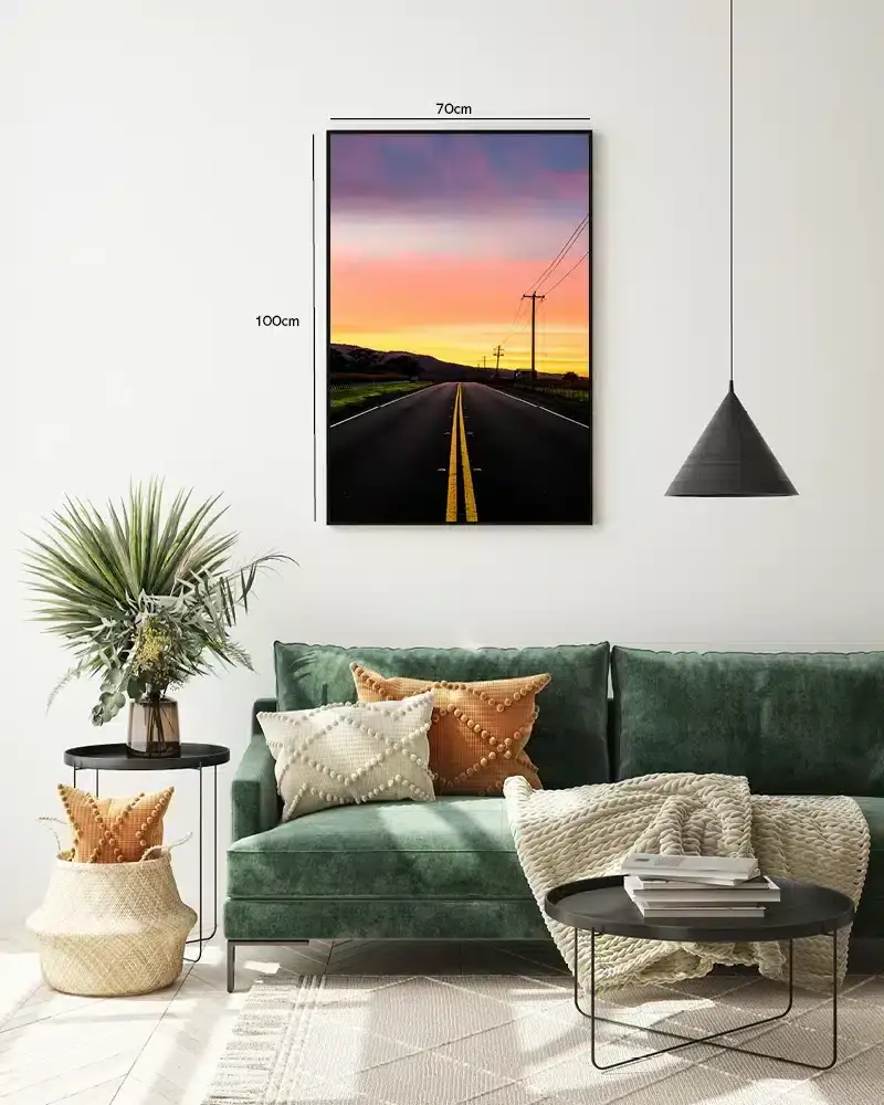 Vej mod Solnedgang Plakat