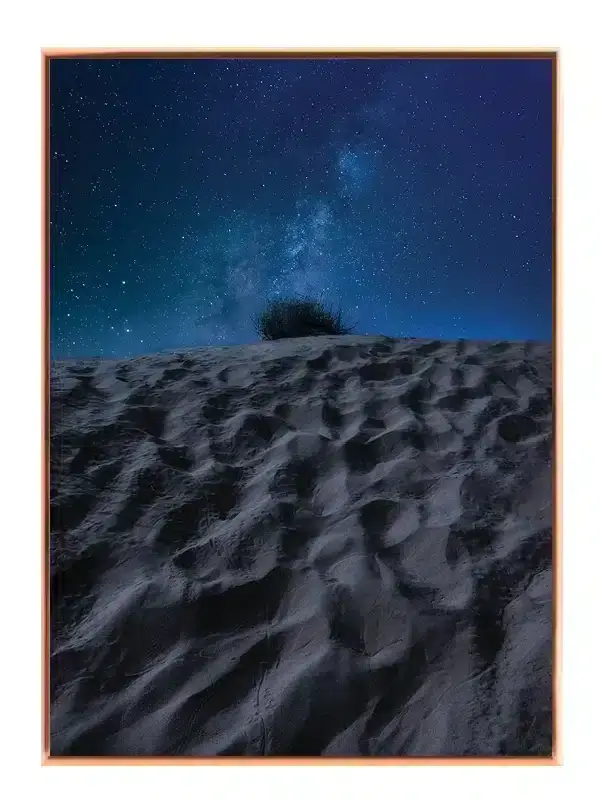 Sandklit under Stjernehimmel Plakat