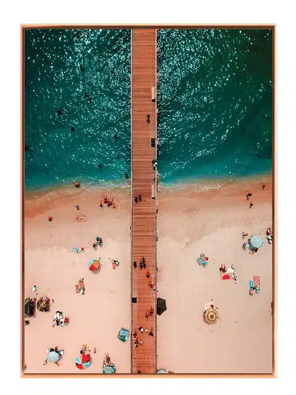 Mole Over Strand Plakat