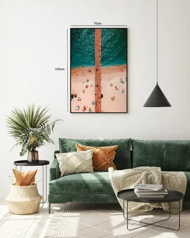 Mole Over Strand Plakat