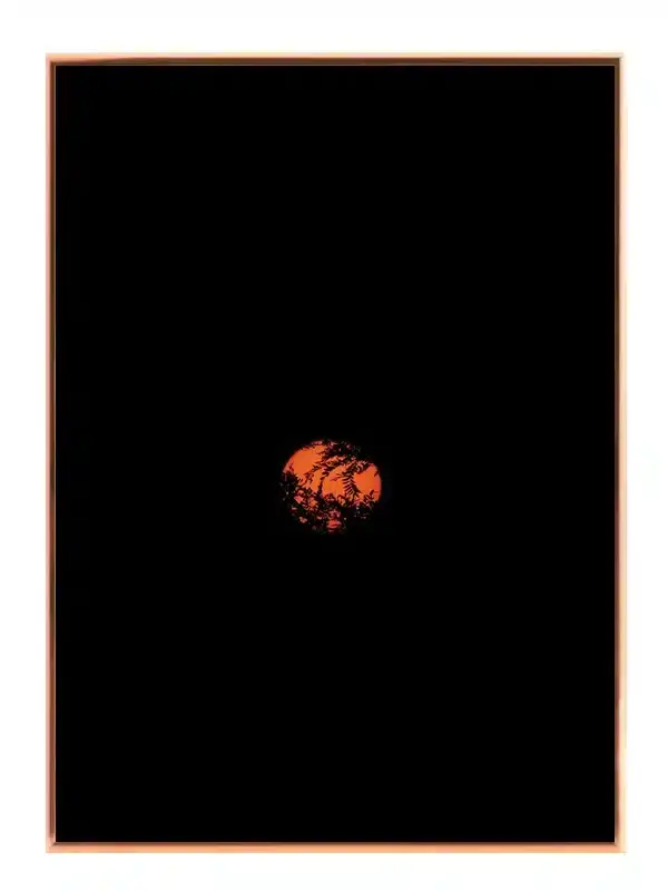 Solnedgang Bag Blade Plakat