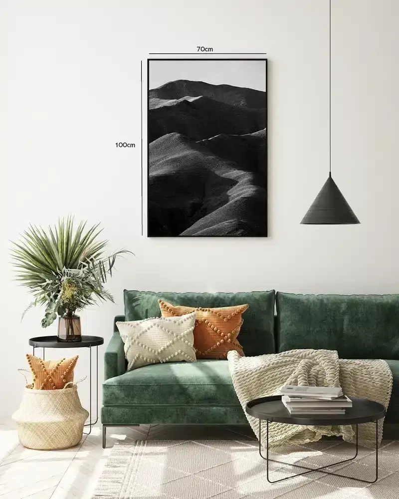 Bløde Bakkers Konturer Plakat