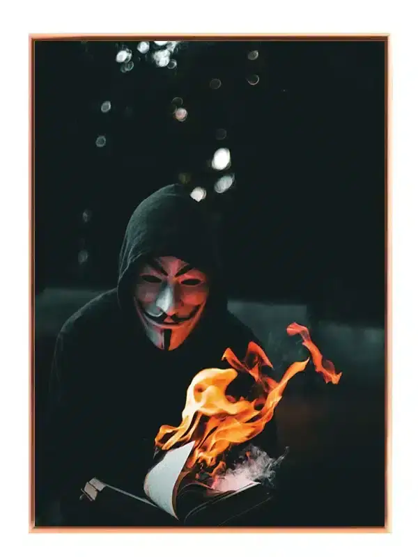 Flammer i Mørket Plakat