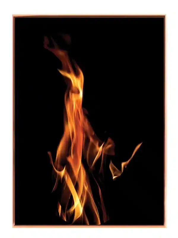 Flammer i Mørket Plakat