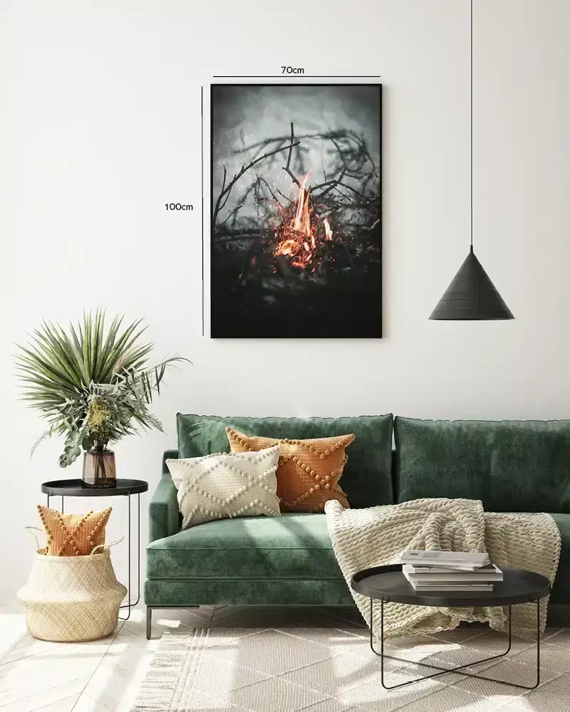 Gnistrende Skovild Plakat