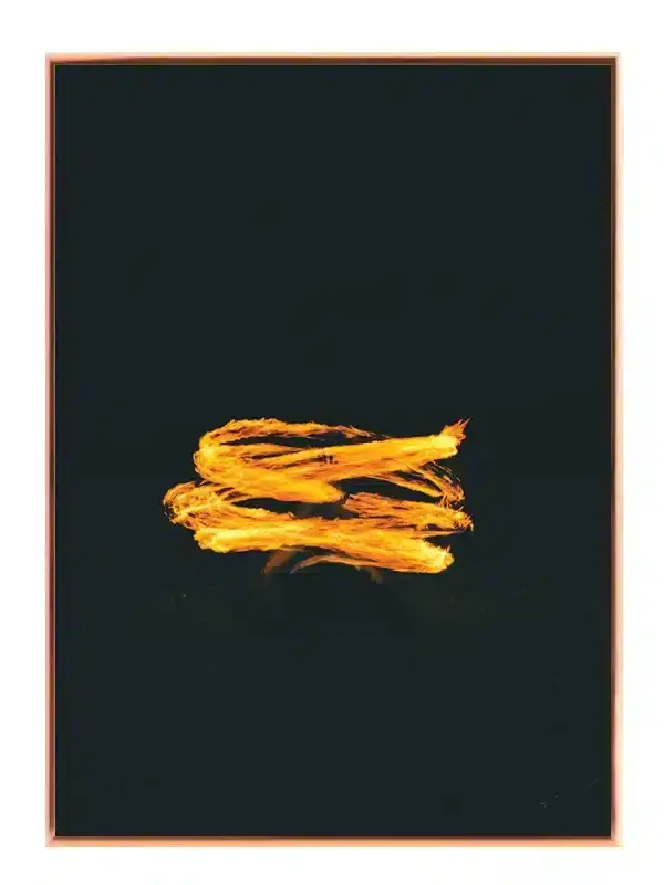 Ildspiraler i Mørket Plakat