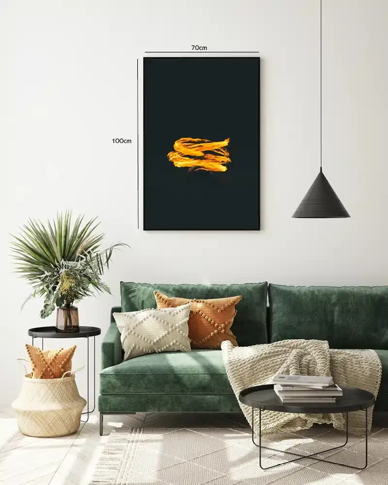 Ildspiraler i Mørket Plakat