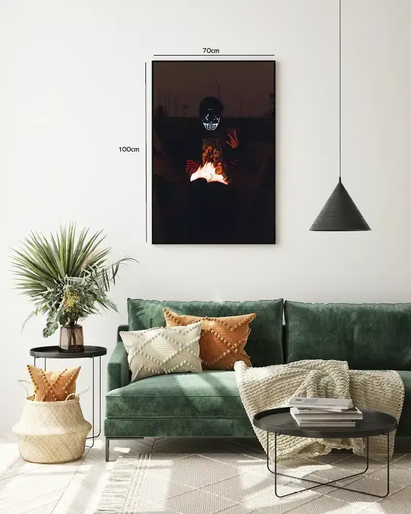 Flammende Mørke Maskerade Plakat