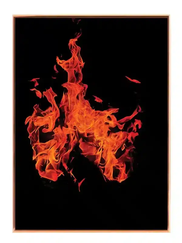 Flammer i Mørket Plakat