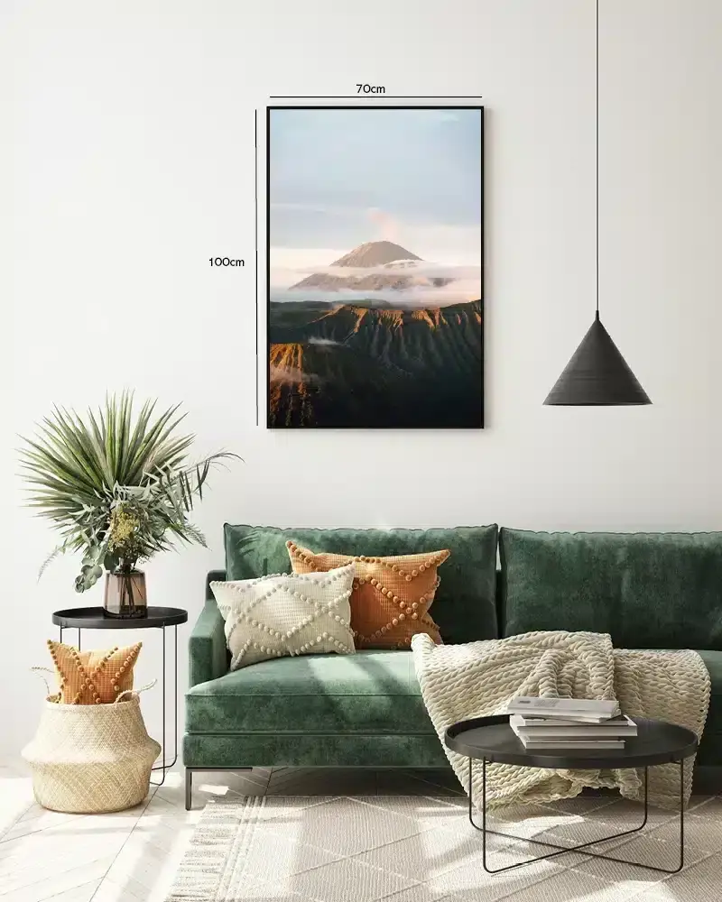 Vulkan i Morgenlys Plakat