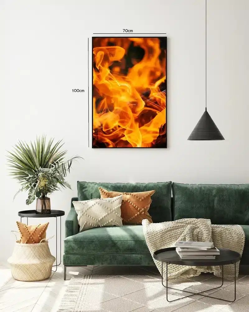 Flammende Dans No2 Plakat