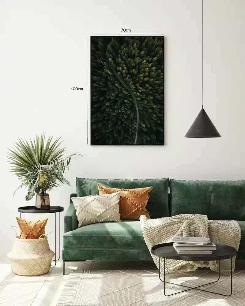 Slingrende Skovvej Plakat