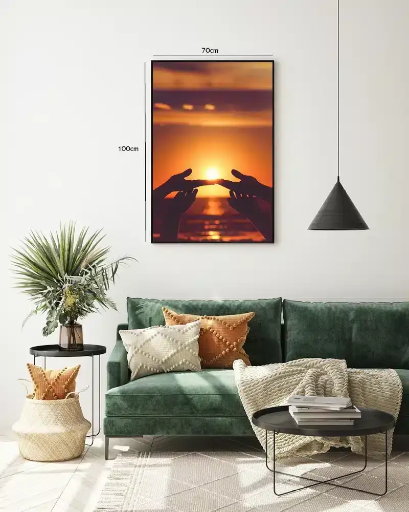Solens Varme Hænder Plakat