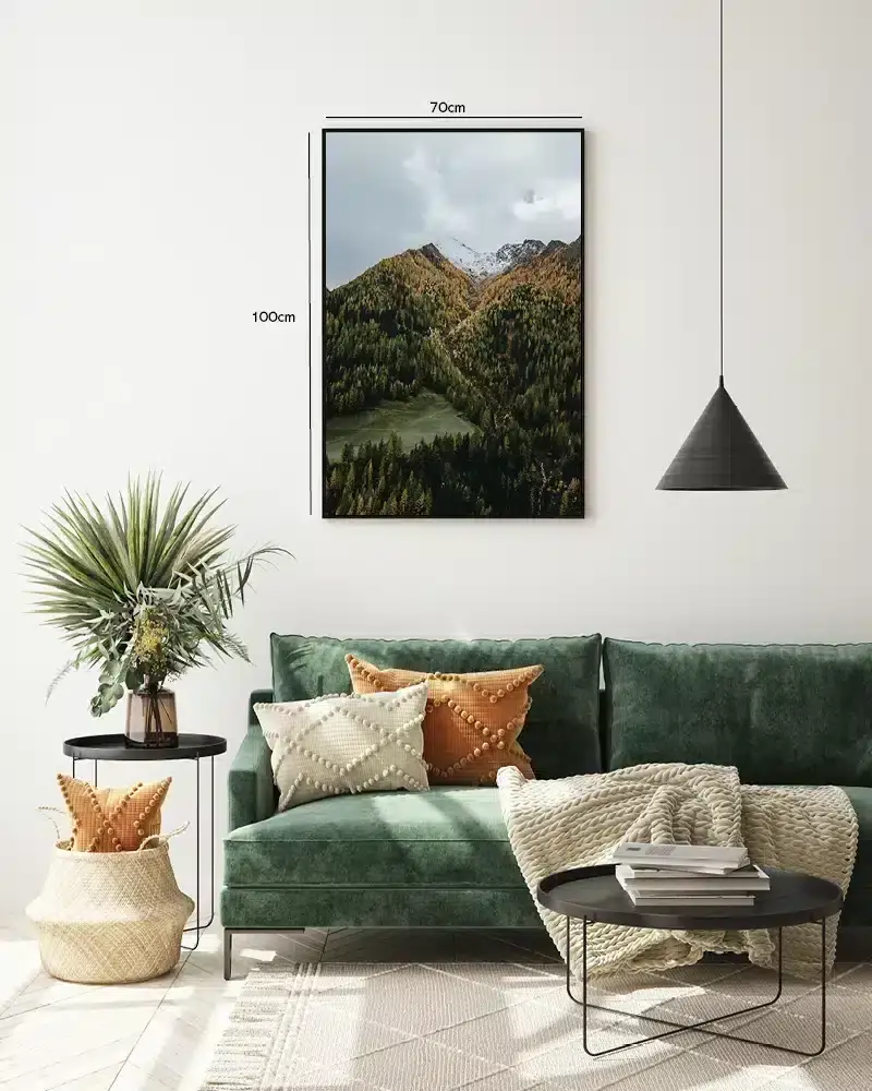 Efterår i Bjergskoven Plakat