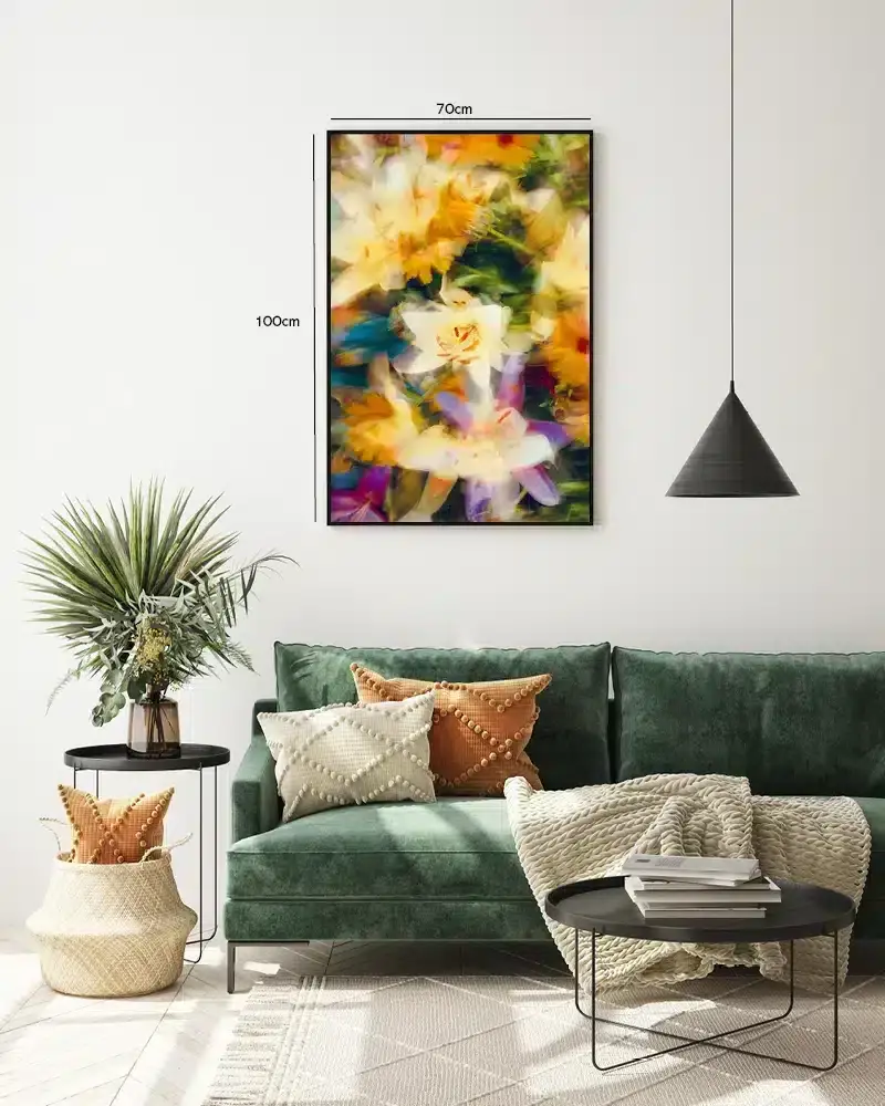 Sommerslørede Blomsterdrømme Plakat