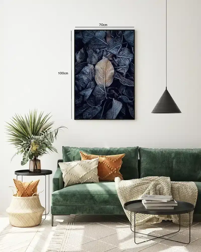 Frostklare Efterårsblade Plakat
