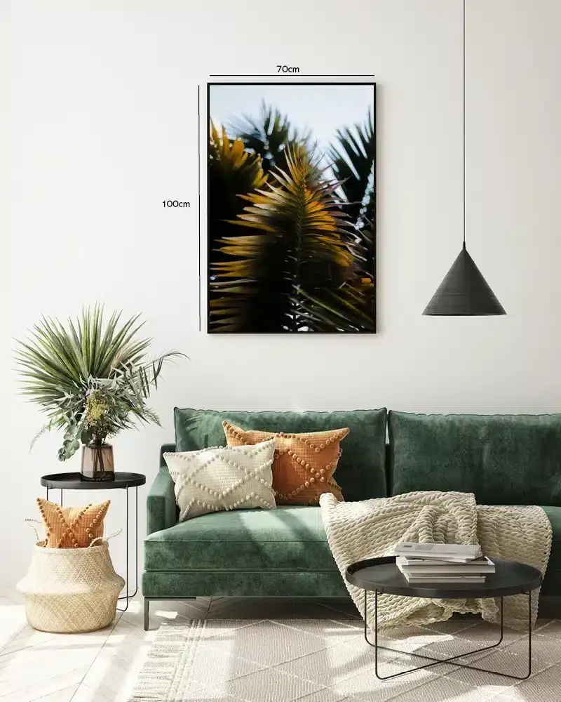 Palmeblad i Aftenlys Plakat