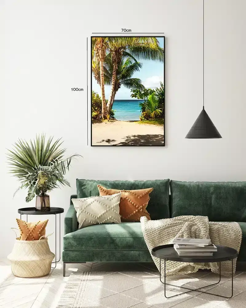 Tropisk Strandudsigt Plakat
