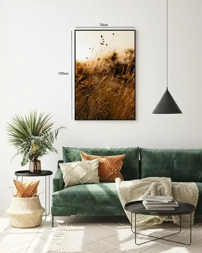 Markblomster i Aftenlys Plakat